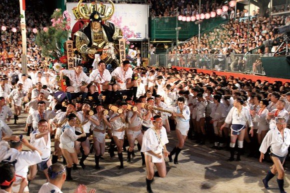 博多祇園山笠2019の交通規制や飾り山の場所やコースは?