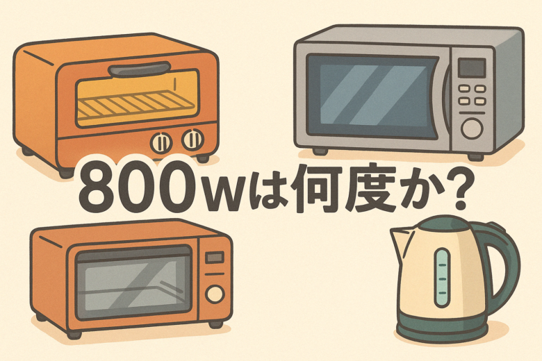 800wは何度