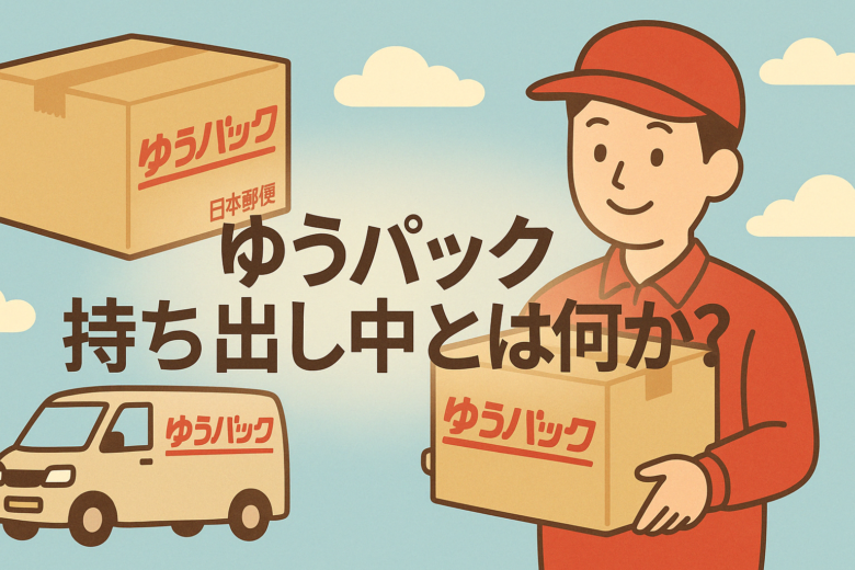 ゆうパック持ち出し中とは