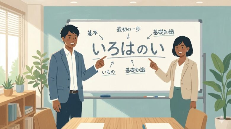 「いろはのい」の意味