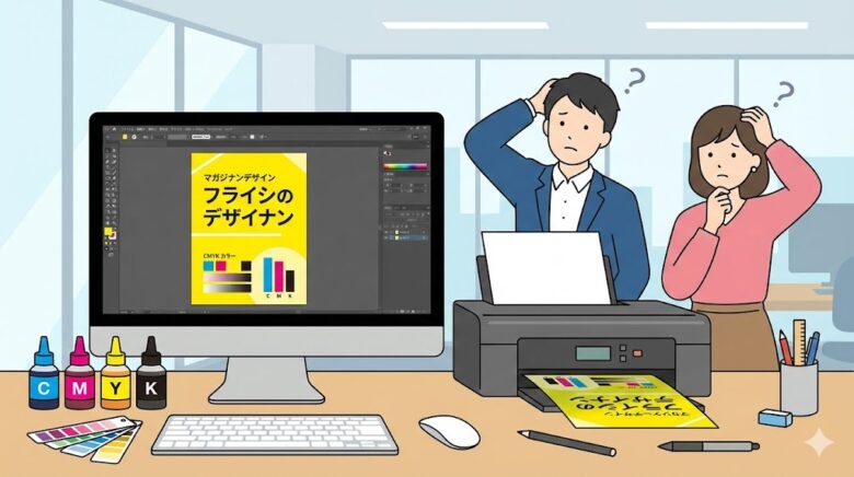 CMYKの黄色設定で外さないコツ